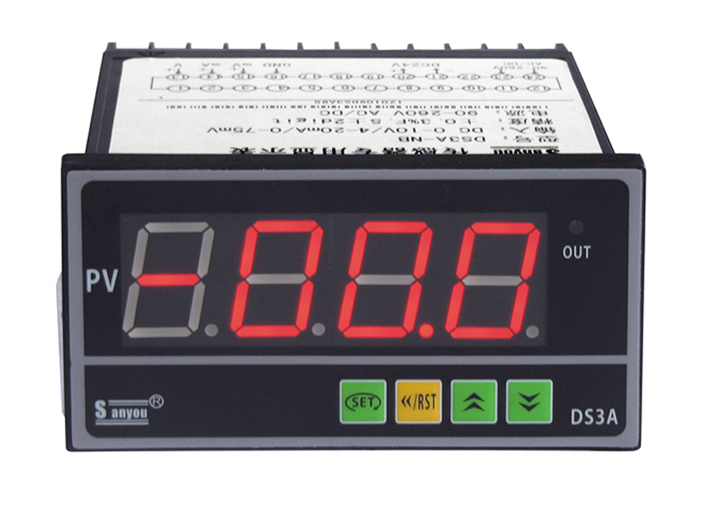 DSA系列传感器显示控制表（DS3A）